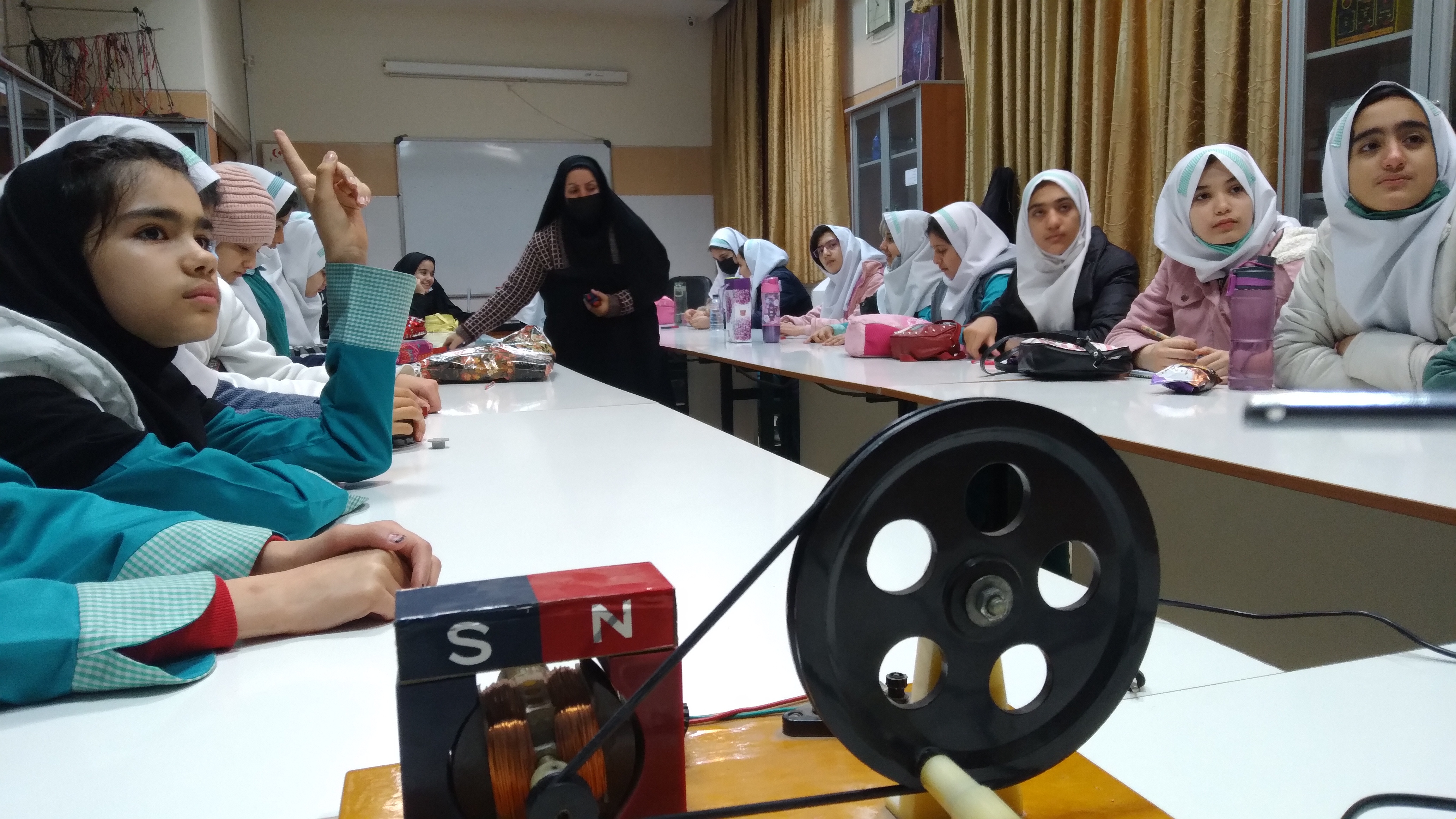 لذت یادگیری در بازدید علمی
