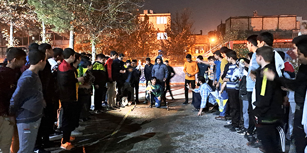 اردوی علمی شب در مدرسه با چاشنی علم و پژوهش همراه با پژوهشسرای امام رضا علیه السلام