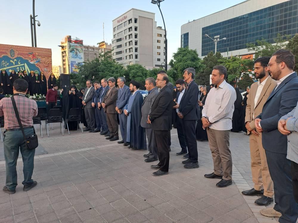 آیین افتتاح بازارچه مدارس امام رضا علیه السلام و حضور پژوهش سرا در این بازارچه